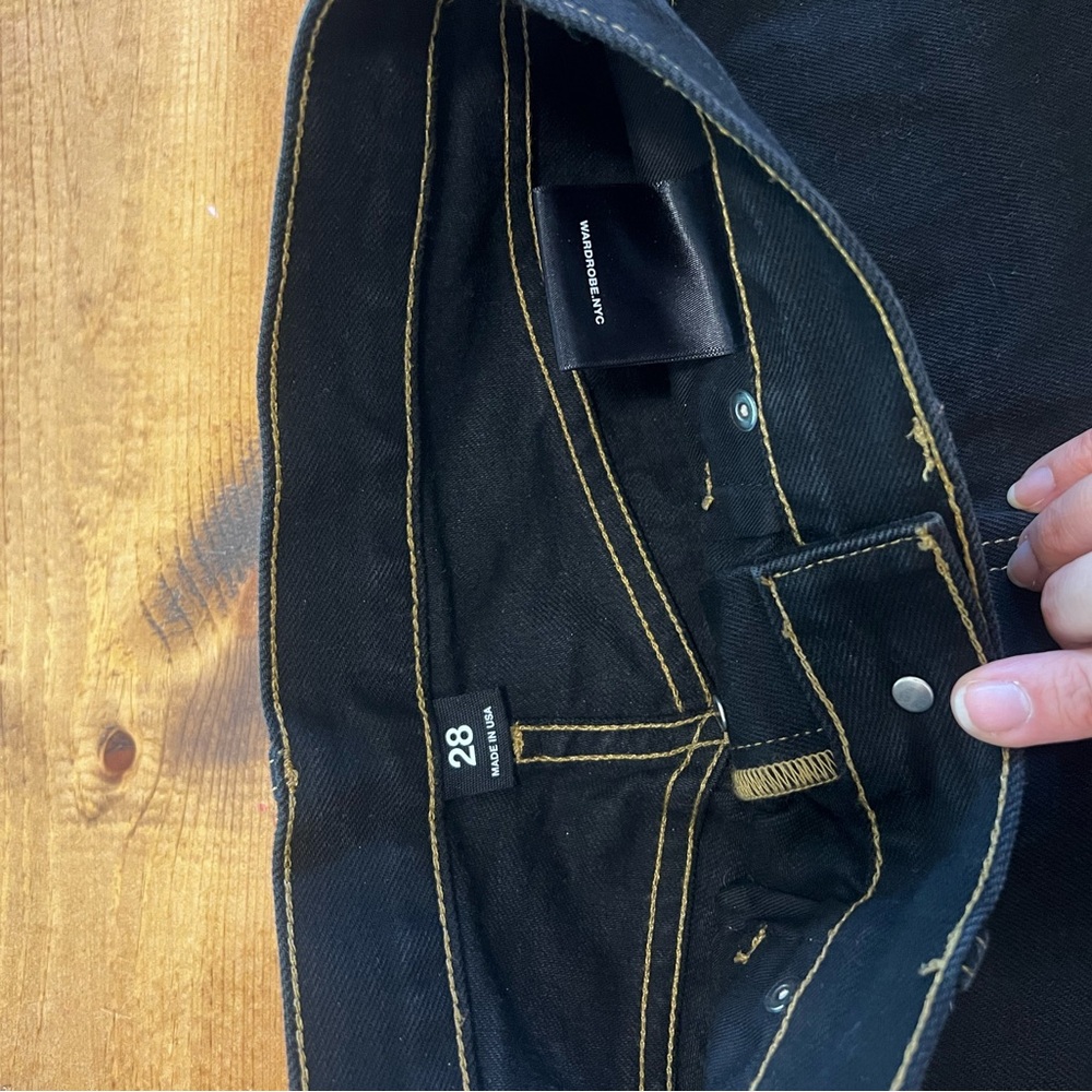 Wardrobe NYC Black Denim Jeans